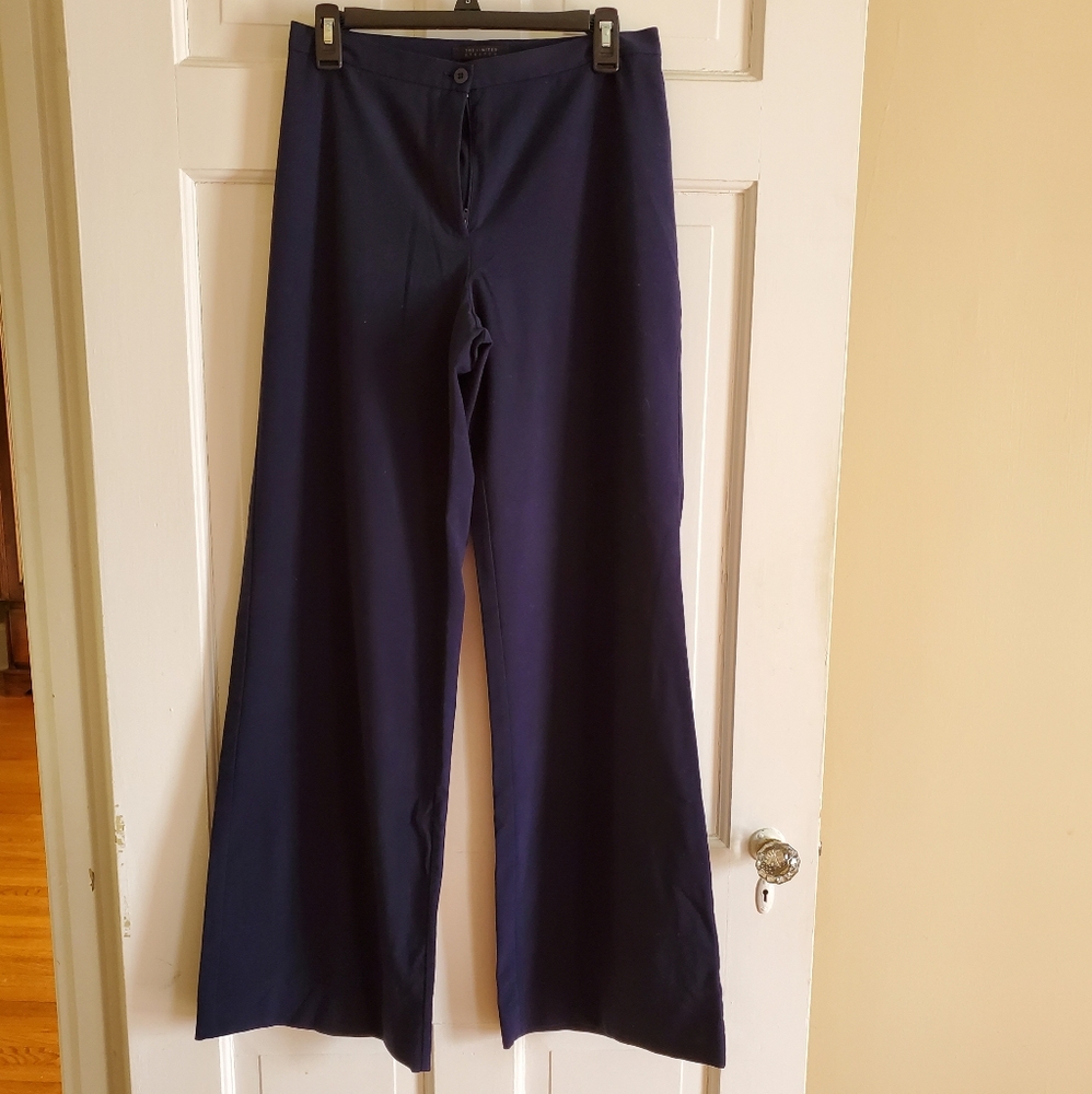 The Limited Navy Blue Wide Leg Pants